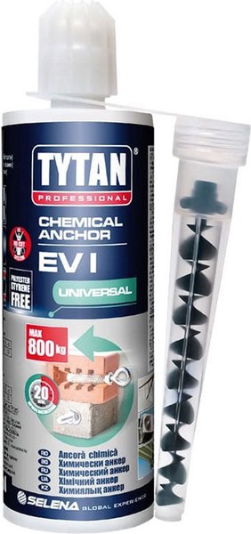 Изображение товара Химический анкер Tytan Professional Двухкомпонентный А+В / 19242 (165мл)