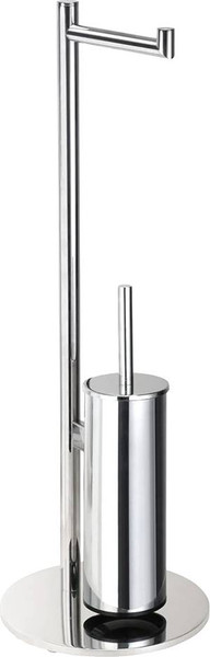 Изображение товара Стойка для туалетной бумаги с ершиком Bemeta Omega 104836112 (хром)