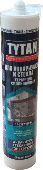 Изображение товара Герметик силиконовый Tytan Professional Для аквариумов и стекла (280мл, бесцветный)