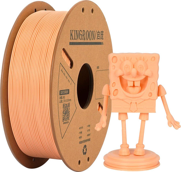 Изображение товара Пластик для 3D-печати Kingroon PLA 1.75мм / NPLA014 (1кг, Skin)