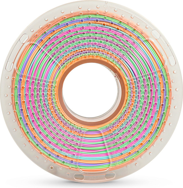Изображение товара Пластик для 3D-печати NV Print NV-3D-SILK-PLA-P-RAINBOW-04 (1.75мм, 1кг, радужный 04)