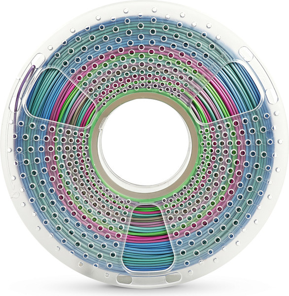 Изображение товара Пластик для 3D-печати NV Print NV-3D-SILK-PLA-P-RAINBOW-06 (1.75мм, 1кг, радужный 06)