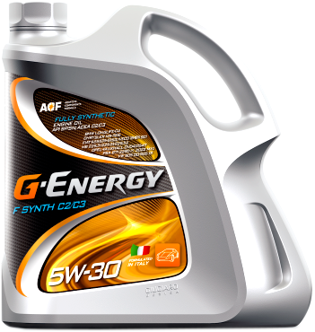 Изображение товара Моторное масло G-Energy F Synth С2/С3 5W30 / 253140494 (5л)