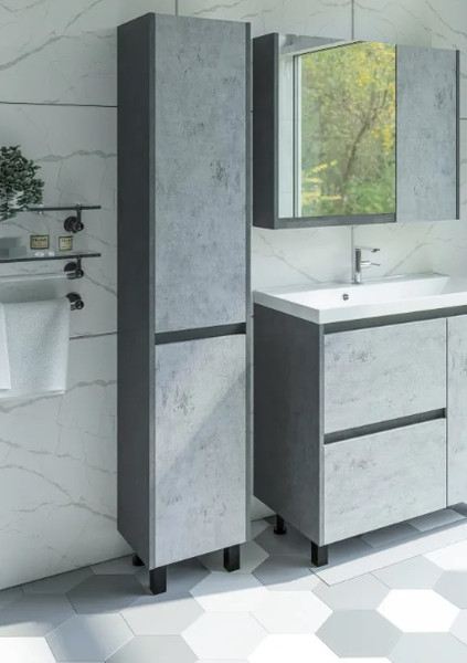 Изображение товара Шкаф-пенал для ванной Axus Джой 35