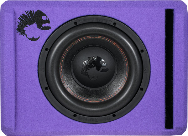 Изображение товара Корпусной активный сабвуфер DL Audio Piranha 10A V.2 (фиолетовый)
