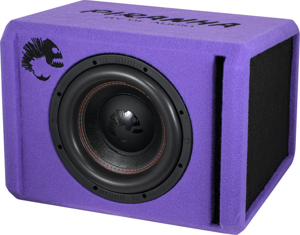 Изображение товара Корпусной активный сабвуфер DL Audio Piranha 10A V.2 (фиолетовый)