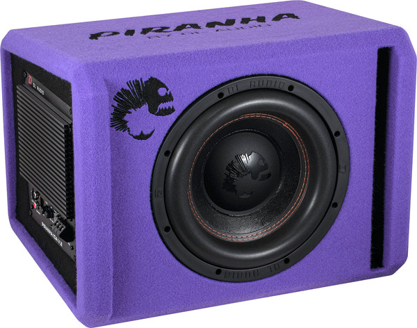Изображение товара Корпусной активный сабвуфер DL Audio Piranha 10A V.2 (фиолетовый)