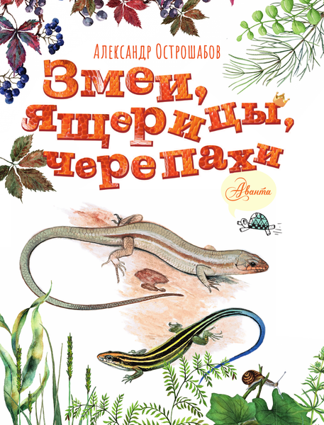 Изображение товара Энциклопедия АСТ Змеи, ящерицы, черепахи, твердая обложка (Острошабов Александр)