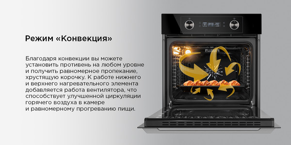 Изображение товара Электрический духовой шкаф Maunfeld AEOH60102B