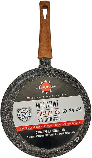Изображение товара Блинная сковорода Гардарика 0824-18