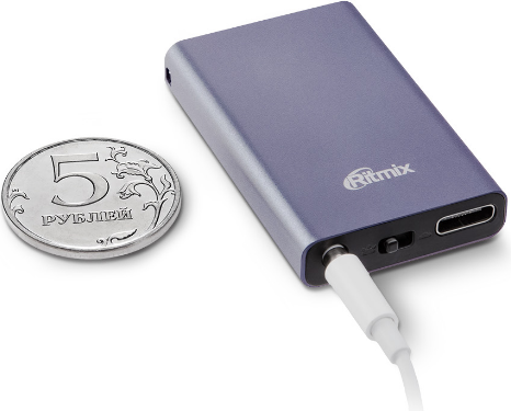 Изображение товара Цифровой диктофон Ritmix RR-105 8GB (черный)