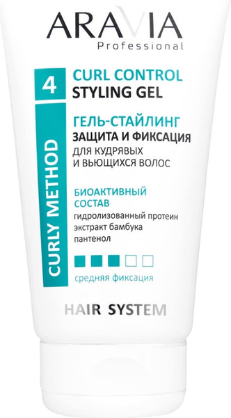 Изображение товара Гель для укладки волос Aravia Laboratories для кудрявых и вьющихся волос (150мл)