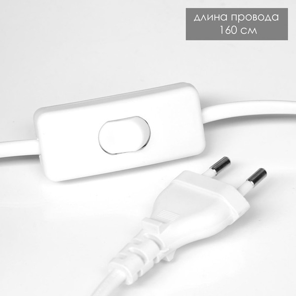 Изображение товара Прикроватная лампа Risalux Малави 10338295 (хром)