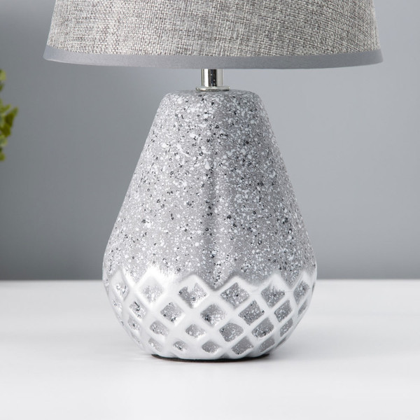 Изображение товара Прикроватная лампа Risalux Виктория 10767615 (серый)