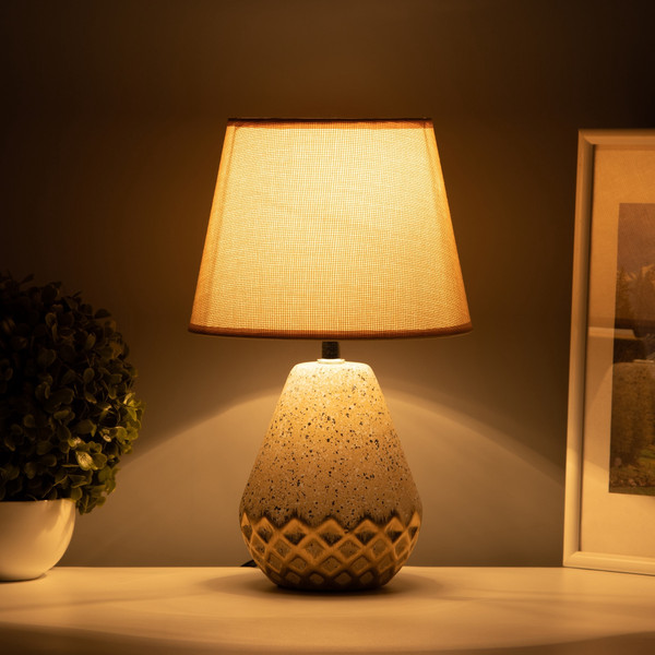 Изображение товара Прикроватная лампа Risalux Виктория 10767614 (бежевый)