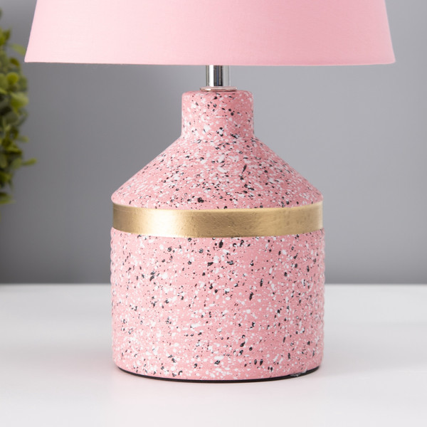 Изображение товара Прикроватная лампа Risalux Лавр 10767599 (розовый)