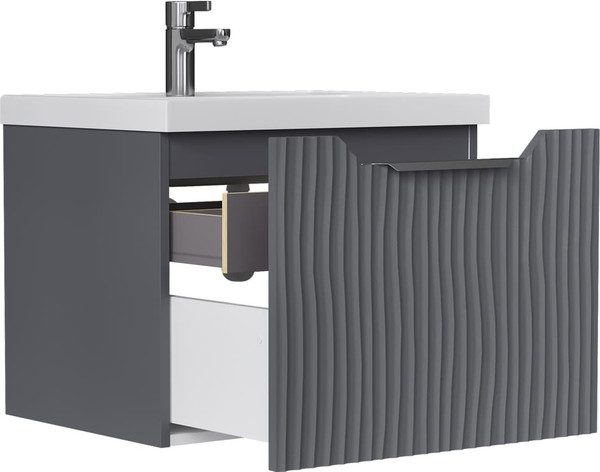 Изображение товара Тумба под умывальник EQUIL Mirage 60.1Y / tpMIRAGE60.1Y-07 (подвесная)