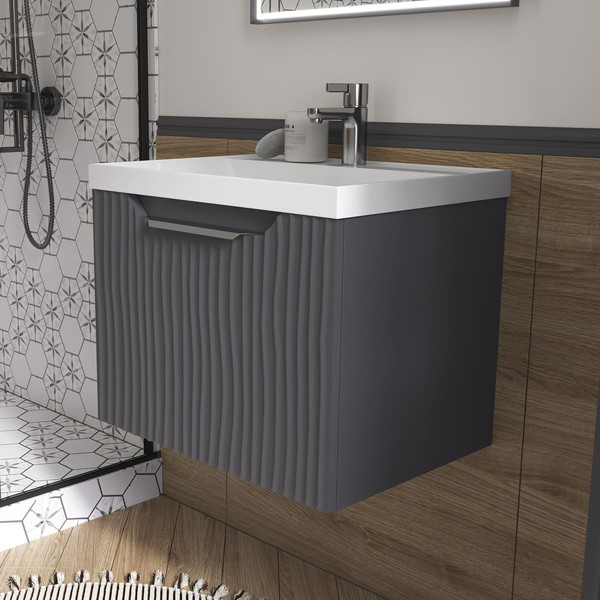 Изображение товара Тумба под умывальник EQUIL Mirage 60.1Y / tpMIRAGE60.1Y-07 (подвесная)