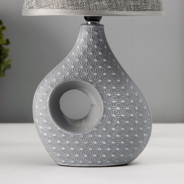 Изображение товара Прикроватная лампа Risalux Маделин 10392953 (серый)