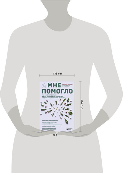 Изображение товара Книга Эксмо А мне помогло, твердая обложка (Сарманова Алия)