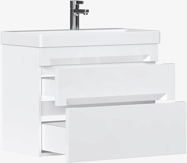 Изображение товара Тумба под умывальник EQUIL Corner 60.2Y (9696) / tpCRNR60.2Y-06 (подвесная)