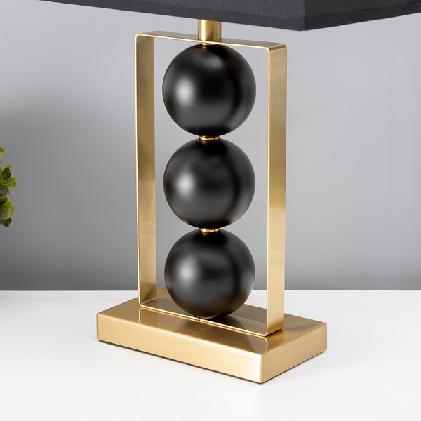 Изображение товара Прикроватная лампа Risalux Оливер 10338299 (черный/латунь)