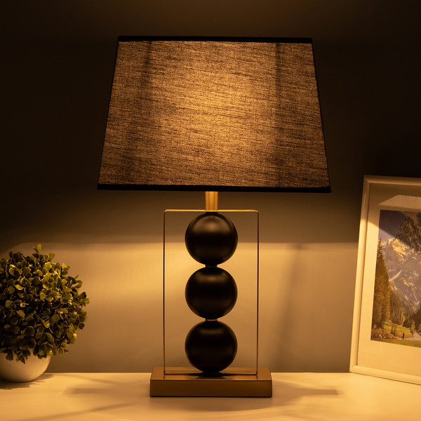 Изображение товара Прикроватная лампа Risalux Оливер 10338299 (черный/латунь)