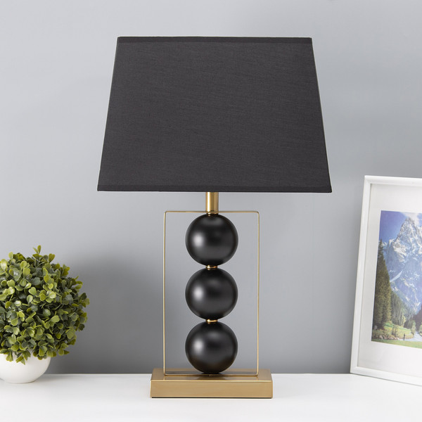 Изображение товара Прикроватная лампа Risalux Оливер 10338299 (черный/латунь)