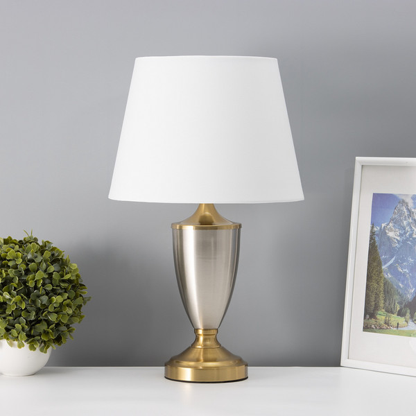 Изображение товара Прикроватная лампа Risalux Лори 10338304 (латунь)