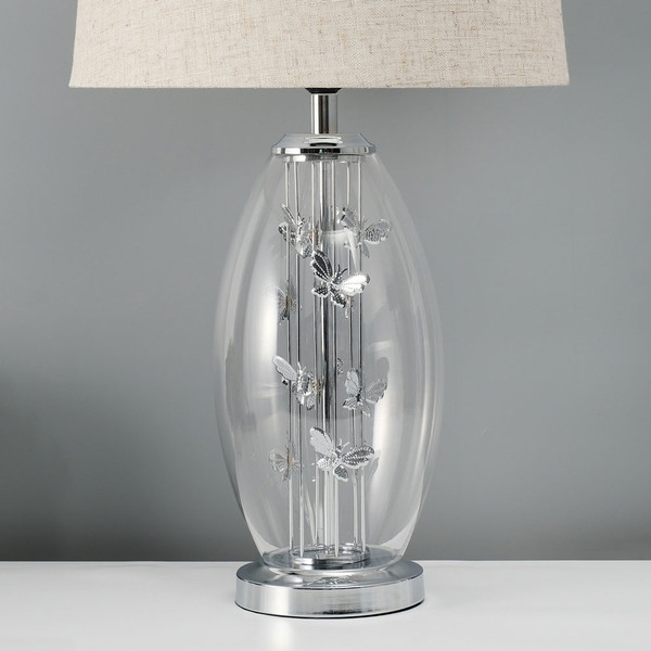 Изображение товара Прикроватная лампа Risalux Морган 10338309 (хром)