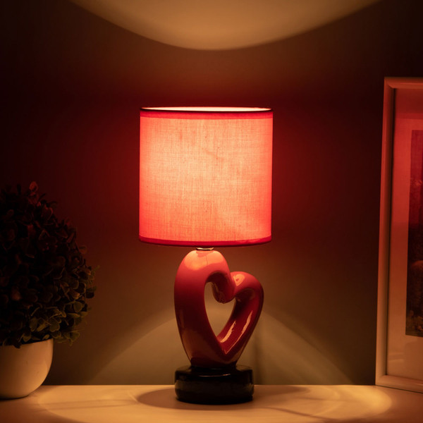 Изображение товара Прикроватная лампа Risalux Сердце 10392928 (красный)