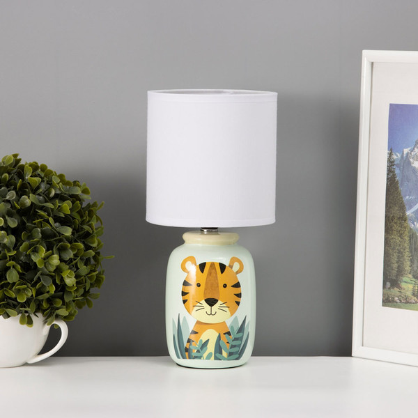 Изображение товара Прикроватная лампа Risalux Тигрик 10392944 (зеленый)