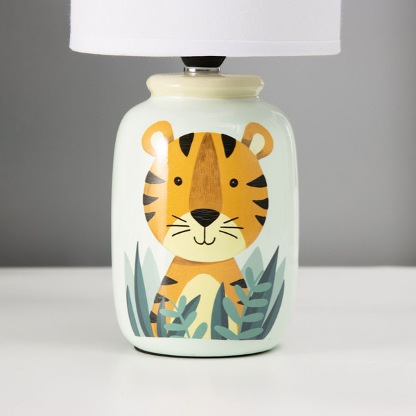 Изображение товара Прикроватная лампа Risalux Тигрик 10392944 (зеленый)