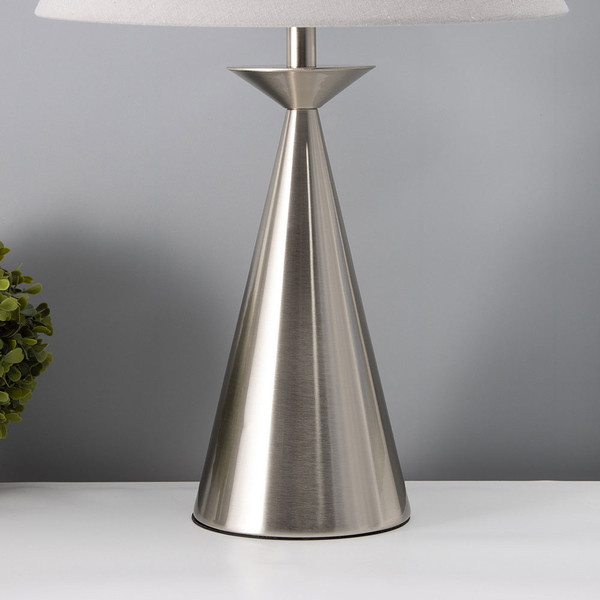 Изображение товара Прикроватная лампа Risalux Эрика 10338317 (серебристый)