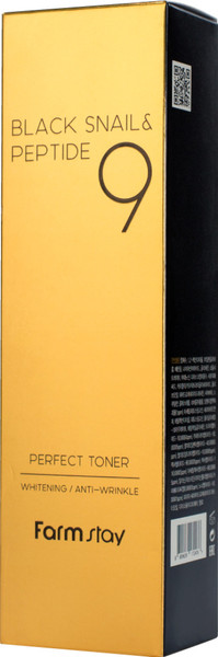 Изображение товара Тонер для лица FarmStay Black Snail & Peptide 9 Perfect (120мл)