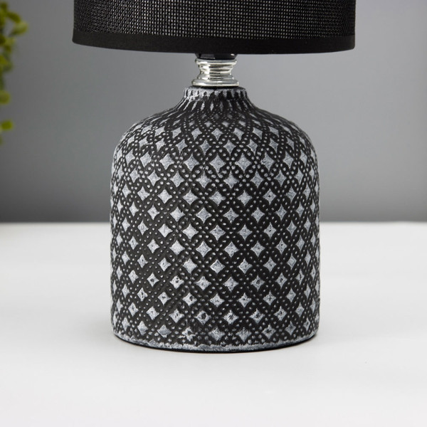 Изображение товара Прикроватная лампа Risalux Рицио 10392912 (черный/белый)