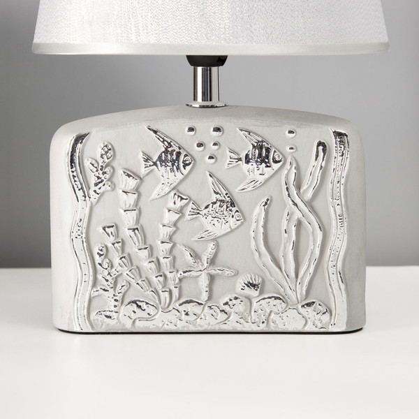 Изображение товара Прикроватная лампа Risalux Океан 10337362 (серебристый)