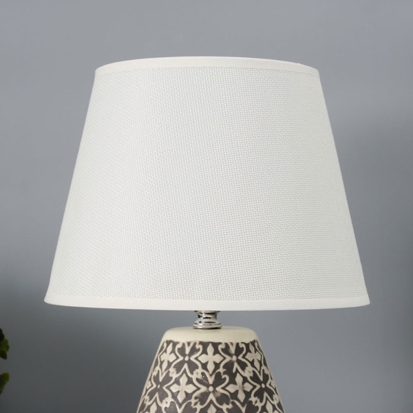 Изображение товара Прикроватная лампа Risalux Лесли 10337297 (белый/черный)