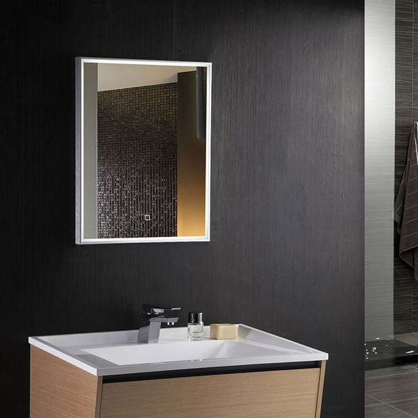 Изображение товара Зеркало Toppus Velour 60x80 / 2911.005 (с подсветкой, сенсорный выключатель с диммированием, алюминиевый профиль)