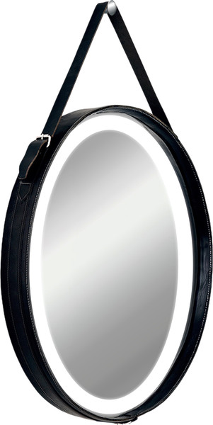 Изображение товара Зеркало Toppus Velvet 51 / 2911.008 (с подсветкой, датчиком на движение, черная кожа)