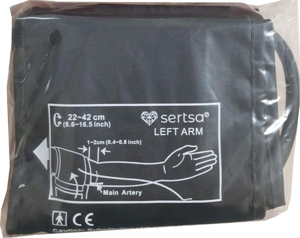 Изображение товара Манжета для тонометра Sertsa DBP-1250 - DBP-1358b (22-42см)