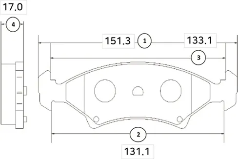 Изображение товара Тормозные колодки CTR GK0510