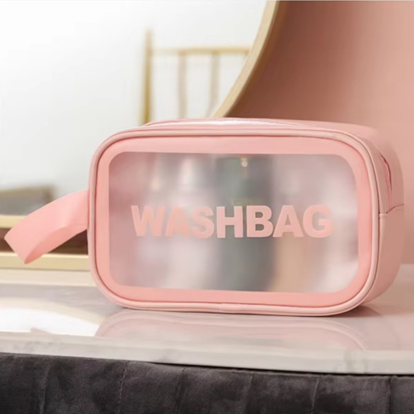 Изображение товара Косметичка Kristaller Washbag Rectangular 25077 (розовый)