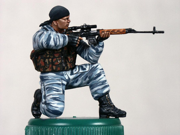 Изображение товара Сборная модель Звезда Российский спецназ №1 / 3561