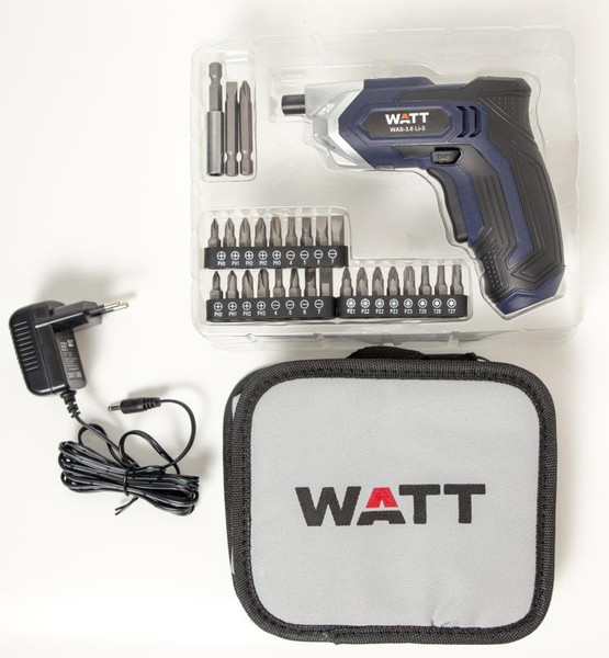 Изображение товара Электроотвертка Watt WAS-3.6 Li-3 (1.036.023.00)