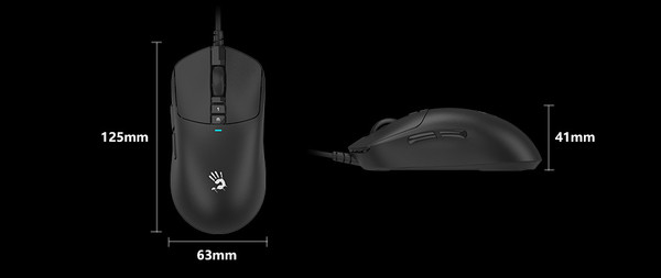 Изображение товара Мышь A4Tech Bloody W72 Ultra Pixels Blue (рисунок/бежевый/голубой)