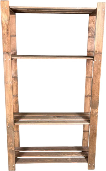 Изображение товара Стеллаж Четыре Солнца S-817 (коричневый)