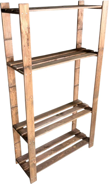 Изображение товара Стеллаж Четыре Солнца S-817 (коричневый)