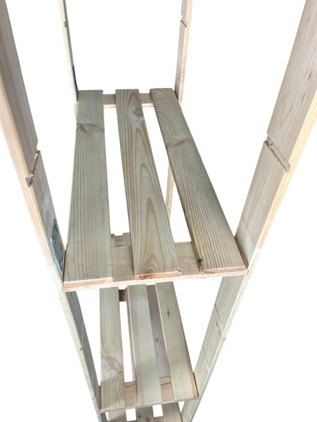 Изображение товара Стеллаж Четыре Солнца S-817/6 (натуральный)