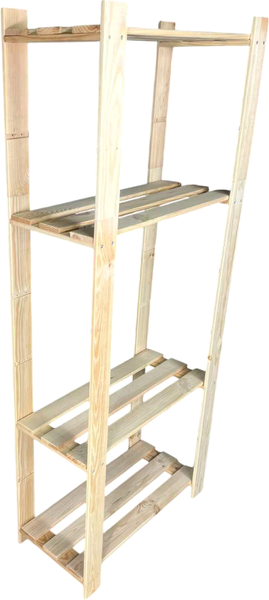 Изображение товара Стеллаж Четыре Солнца S-817/6 (натуральный)